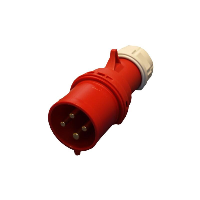 Wtyczka siłowa 16A 4 bolce plastik TWIGGY